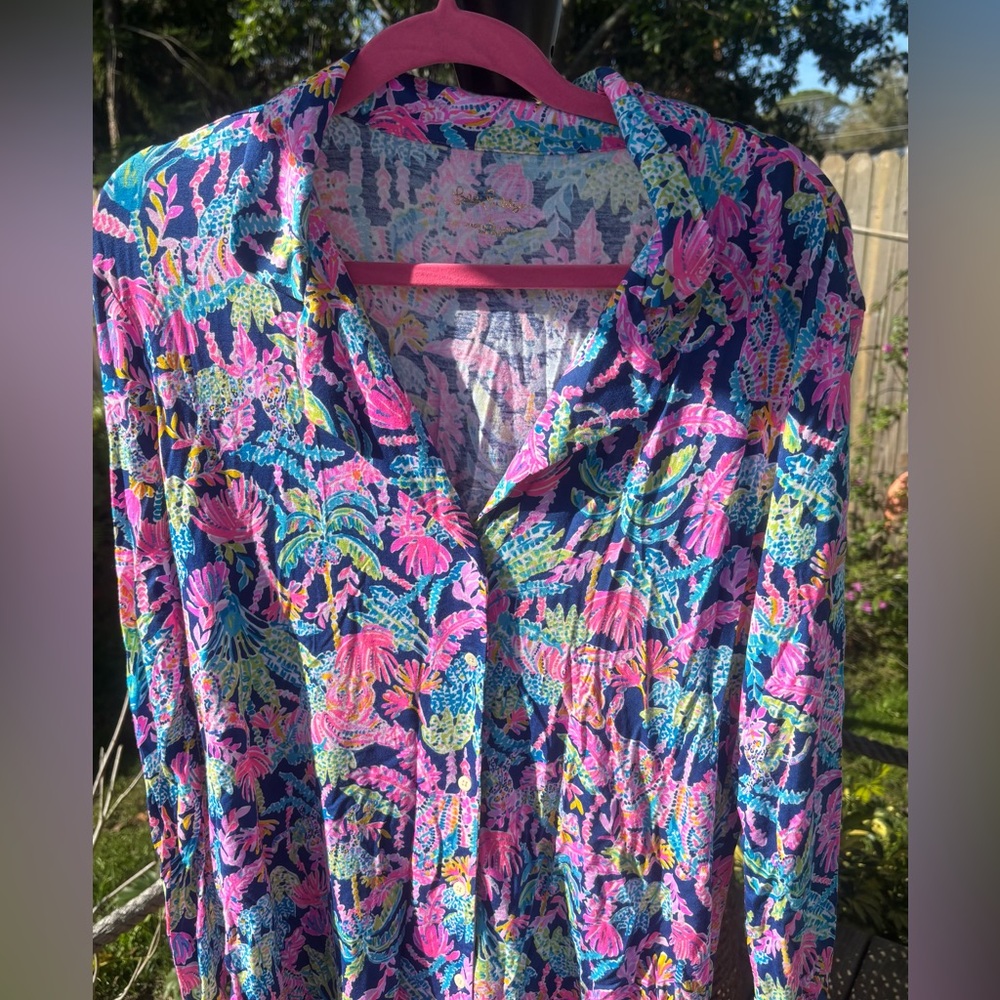 Lilly Pulitzer Button down Blouse